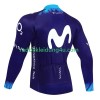 Radtrikot Langarm Movistar 2023